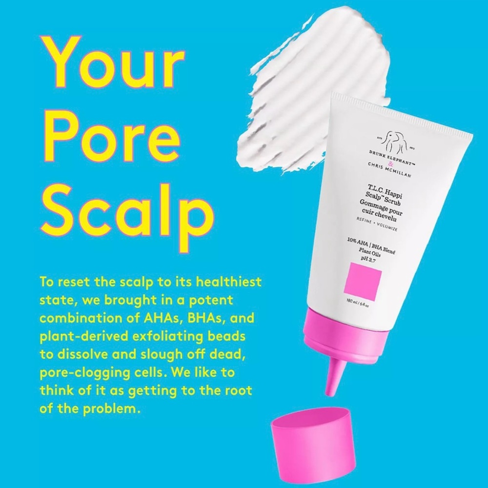 Drunk Elephant T.L.C. Happi Scalp Scrub - Picture 3 of 8